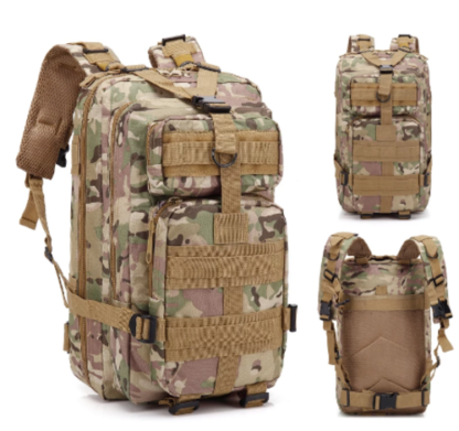 30L Shoulder Camo Bag